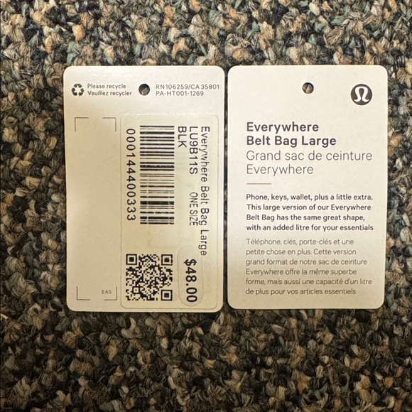 Lululemon everywhere belt bag 2L - Picture 4 of 4